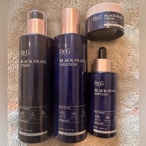 Dr G Black Snail Skincare Set